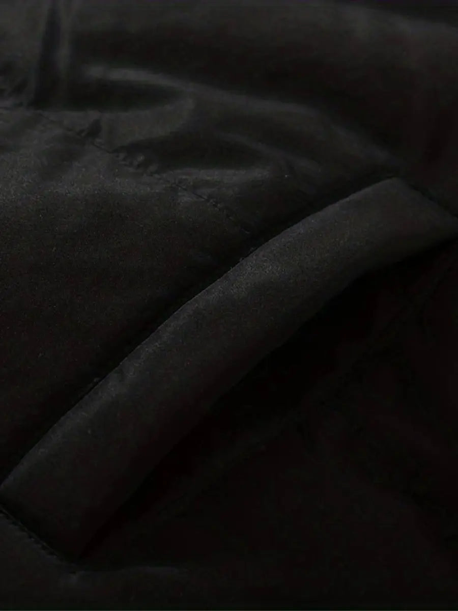 Luxury Winter Puffer Hooded Jacket with Plush Inner Lining